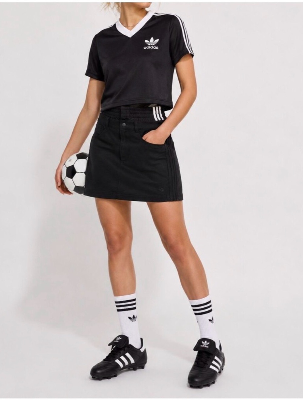 Adidas Originals Black Mini Skirt - Picture 7 of 7